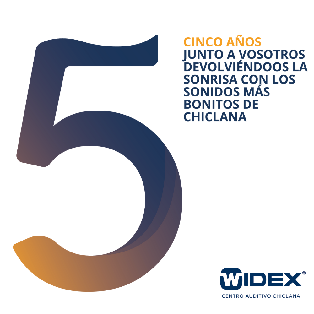 5º Aniversario Widex Chiclana. Tu centro auditivo de referencia